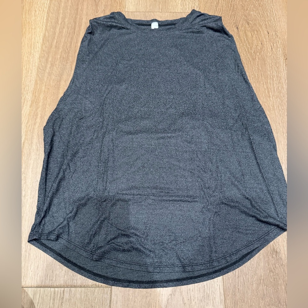 lululemon athletica Charcoal Gray Sleeveless Tank